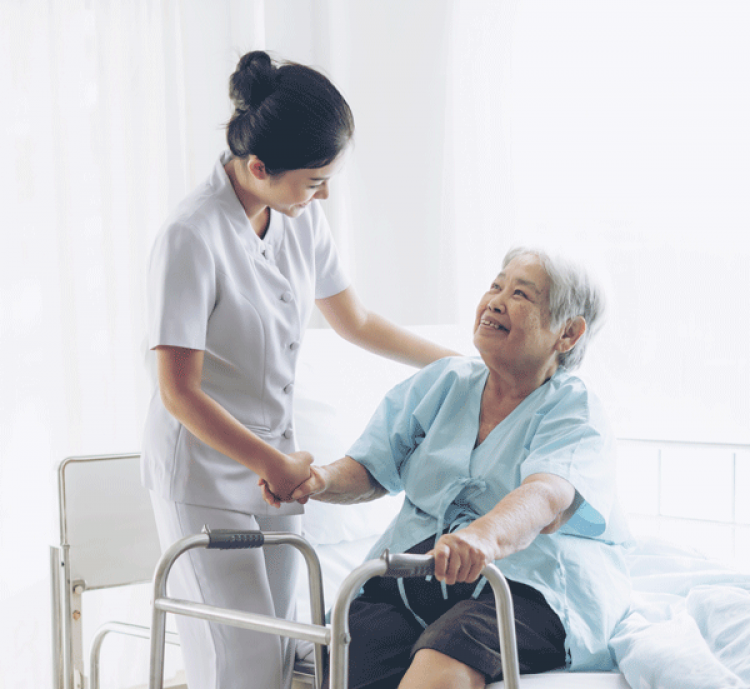 Nursing Home Stock image